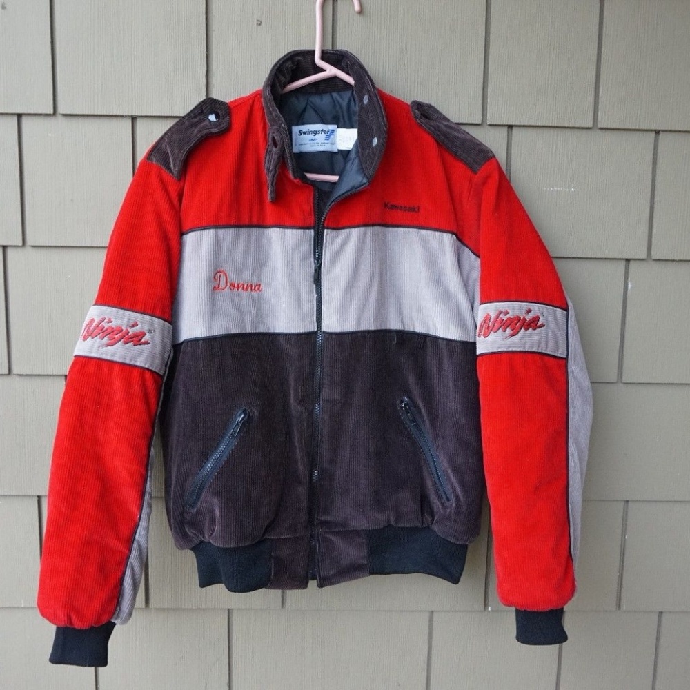 corduroy bomber jacket